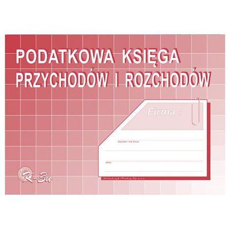 Druk MiP Podatkowa Księga Przychodów i Rozchodów A5/16